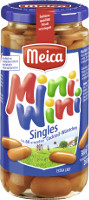 Meica Mini Wini Singles (ca. 60 Cocktail-Würstchen) 260 g Glas